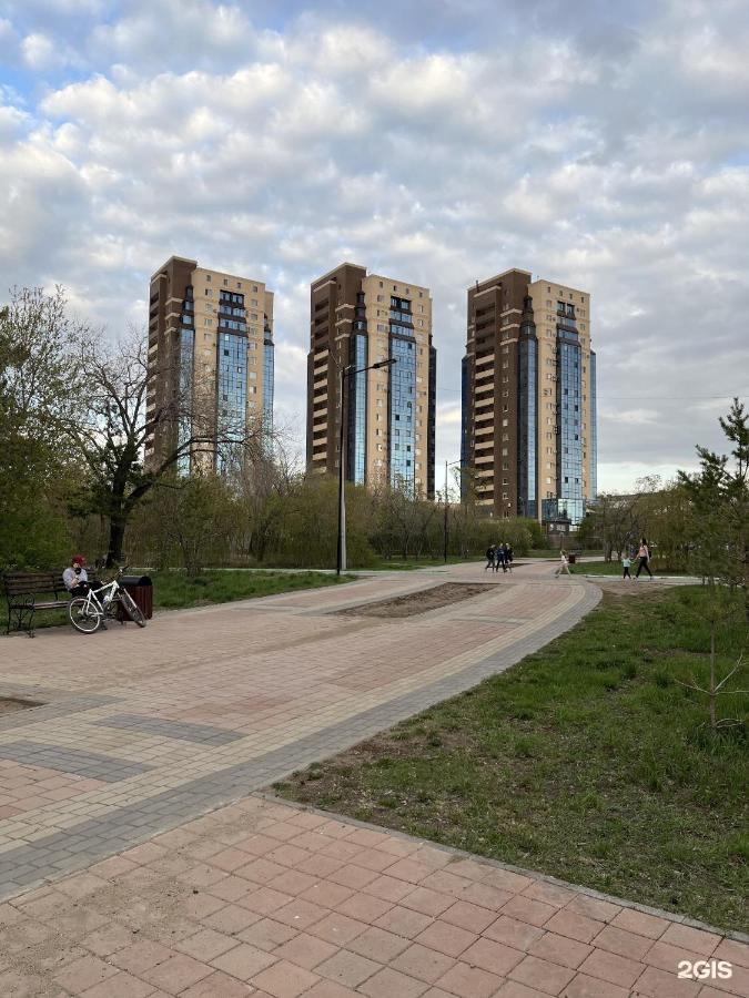 Люкс В Жк Green City Park Karagandy Buitenkant foto